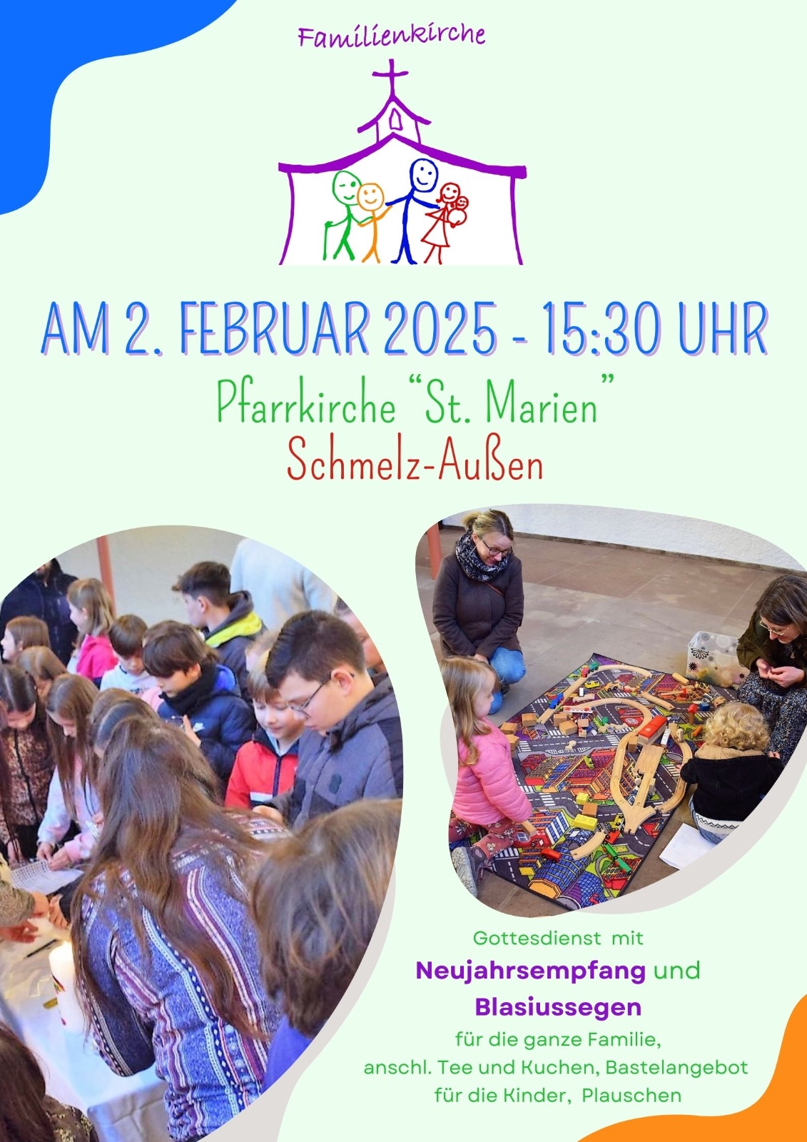 Familienkirche am 02.02.2025 um 15:30 Uhr in Außen