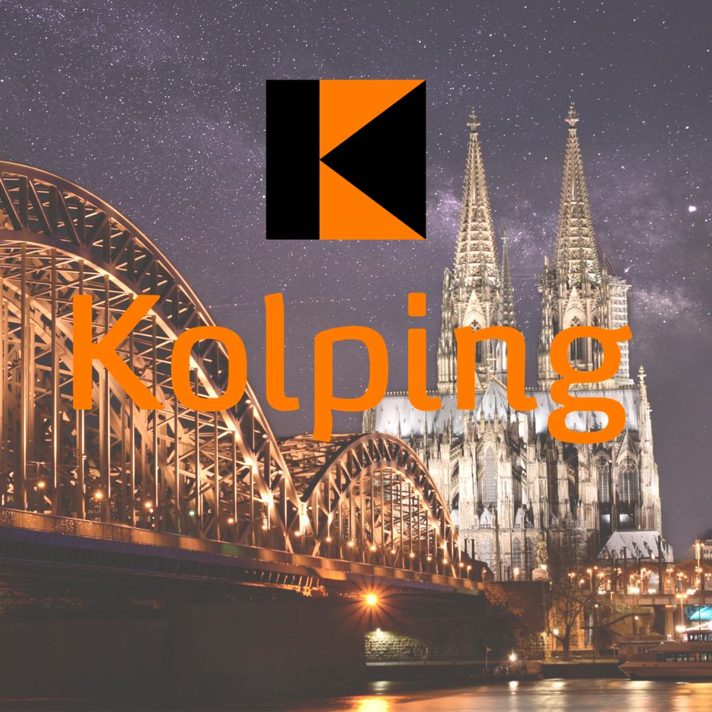 Kolpingwerk Logo mit Hintergrund Foto Köln