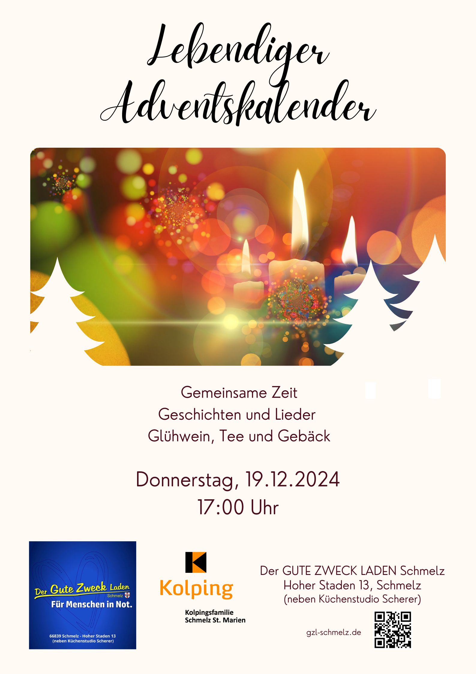 LebendigerAdventskalender am GUTE ZWECK LADEN